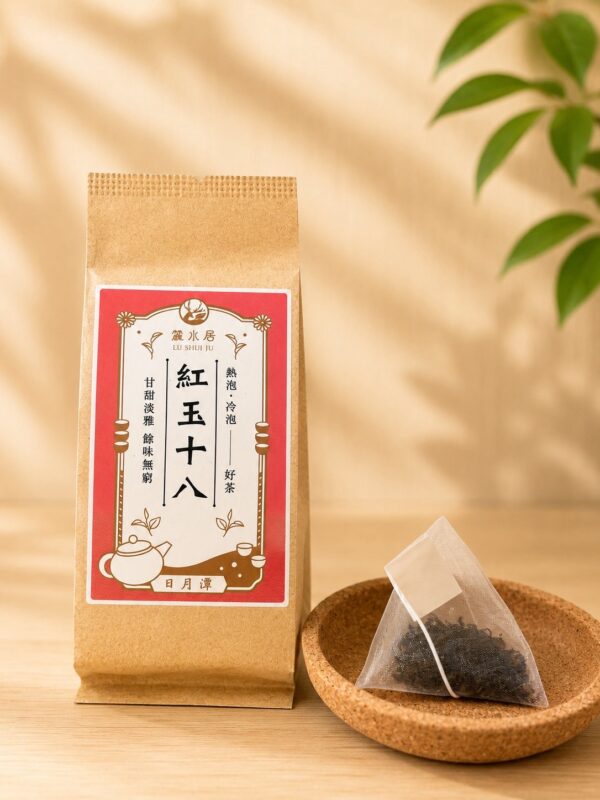 2-1｜台茶十八紅玉｜5入茶包｜Taiwan Tea No. 18 Ruby Black Tea｜5 Tea Bags