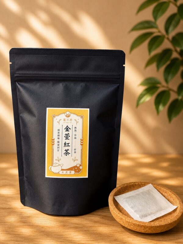 1-2｜金萱紅茶｜40入茶包｜Jin Xuan Black Tea｜40 Tea Bags